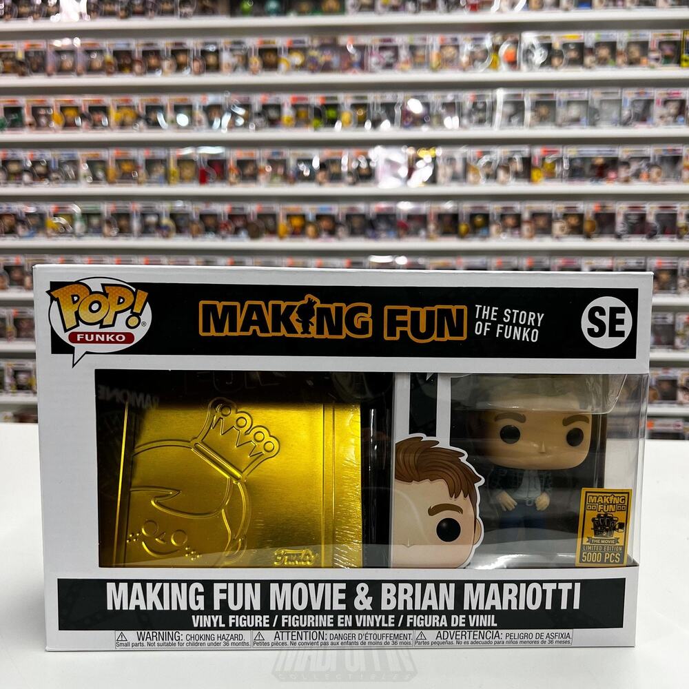 Funko Pop Making Fun Movie Brian Mariotti SE Box Set Limited 5000 Vinyl Figure